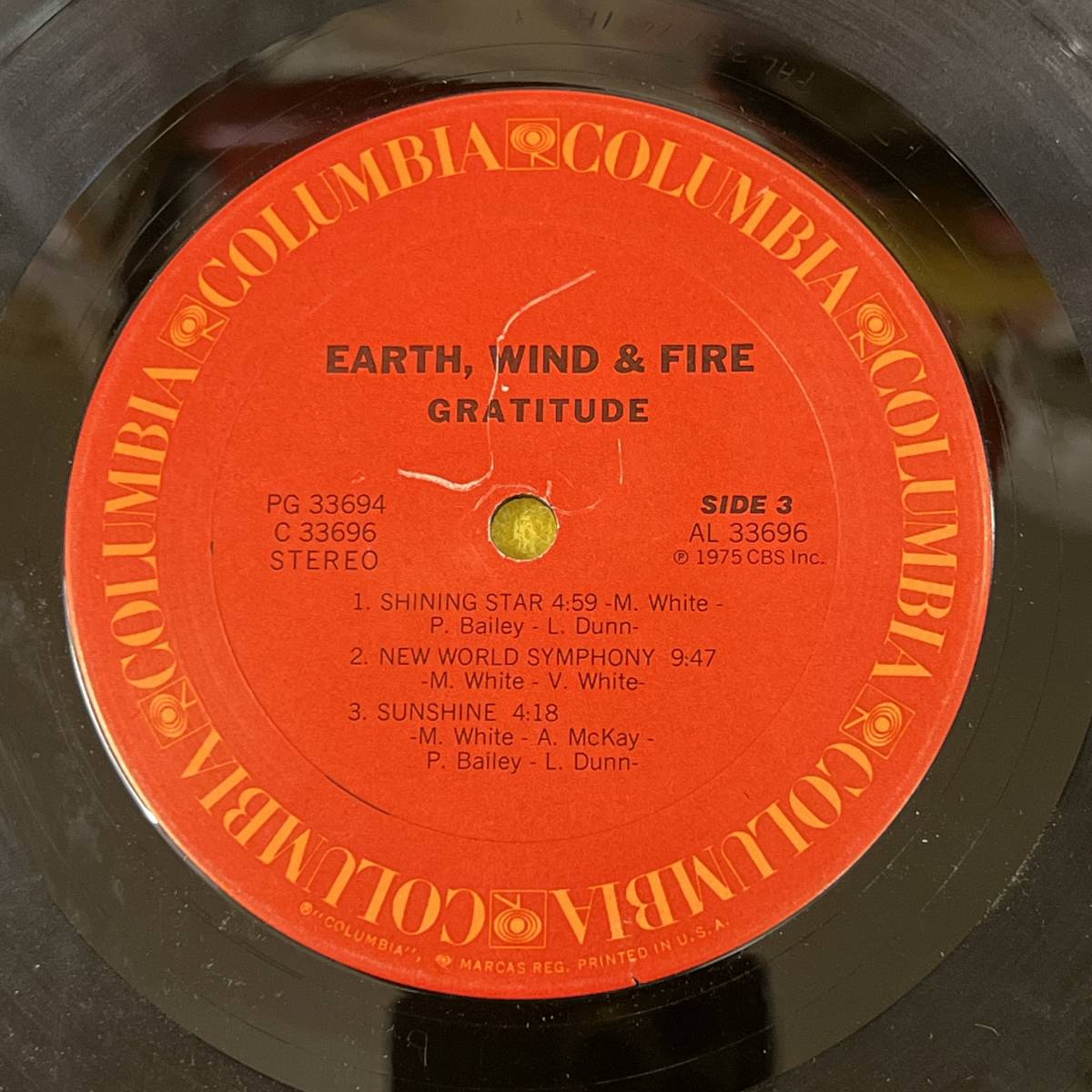 Earth Wind & Fire／Gratitude ライブ 日本盤2枚組LP - メルカリ