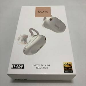 NUARL ワイヤレスイヤホン NEXT 1 EARBUDS(LDAC Edition) ホワイトイグレット NEXT1L-WE ヌアール