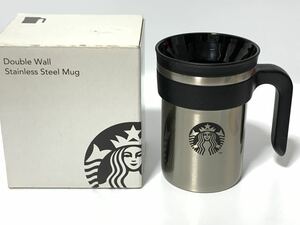 未使用 スターバックス ダブルウォールステンレスマグ　240ml スタバ マグカップ