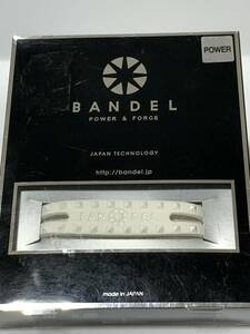 未開封 BANDEL バンデル STUDS Bracelet スタッズ ブレスレット White×White ホワイト S 16.0cm 送料185円