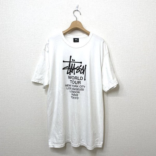 2023年最新】Yahoo!オークション -stussyワールドツアーtシャツの中古