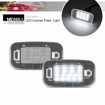 高品質 4ヶ月保証☆50系 レクサス LS500 h VXFA50/55/GVF50/55 高輝度 LED ナンバー灯 ライセンスランプ 純正 交換タイプ カプラーオン 4_画像1