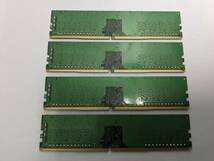 簡易チェック済み デスク用メモリー Sanmax SMD4-U8G48MA-24RR DDR4-2400 8GB×4(計32GB)_画像2