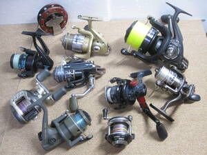 ★リールまとめて★スピニングリール 他 ABU GARCIA CARDINAL 4 DAIWA CROSSCAST 4000 GLOBALSPIN 1000 RYOBI CASPRO METAL T300R