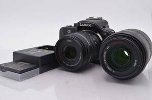 ★良品★ パナソニック Panasonic DMC-G3 + LUMIX G VARIO 45-200mm F4-5.6 + 14-42mm 3.5-5.6 バッテリー2個、充電器付 ★完動★ #tk1251