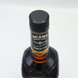 BEAM'S BLACK LABEL 8years old Kentucky Straight Bourbon Whiskey 45度 750ml【ブラック ラベル】の画像7