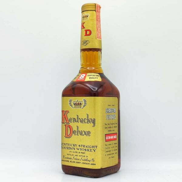 【全国送料無料】Kentucky Deluxe 8years old CUSTOM MADE MASH KENTUCKY STRAIGHT BOURBON WHISKEY　43度　750ml