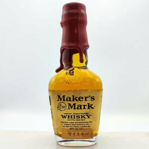 Maker's Mark OLD STYLE SOUR MASH KENTUCKY STRAIGHT BOURBON WHISKY　45度　50ml【メーカーズマーク 赤 レッドトップ】