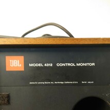 JBLスピーカー JBL MODEL 4312 CONTROL MONITOR　スピーカー　_画像3