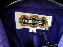 定価10万 帝国ホテルブティック　レジァンス　REGENCE ジャケット　パープル　2way 40_画像2