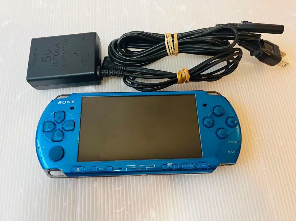 SIE PSP プレイステーション・ポータブル バイブラント・ブルー PSP