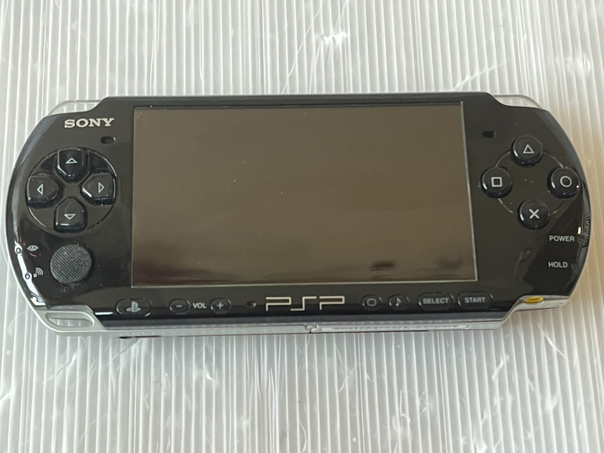 PSP-3000 プレイステーションポータブル ピアノブラック 中古品 塗装