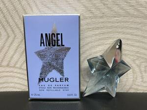 【未使用品】　MUGLER ミュグレー ANGEL エンジェル 25ml オードパルファン フランス製　星の形のボトル