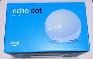 echo dot with clock 第5世代 クラウドブルー
