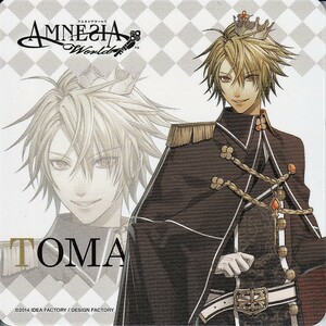 【2023.10】　アムネシア　トーマ　コースター　★ AMNESIA　【条件付き送料無料】