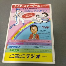 中日ドラゴンズ◇イヤーブック◇1981年◇昭和56年度版◇星野仙一◇宇野勝◇田尾安志◇野球◇資料◇成績表◇メンバー表_画像9