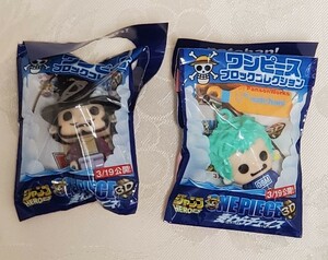 ONEPIECE ワンピース なっちゃん飲料おまけ ブロックコレクション ゾロ&ミホーク