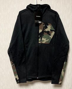 Simms CX HOODY M BLACK HEATHER hoodie シムスフーディ ベスト パーカー パーカ ジャケット