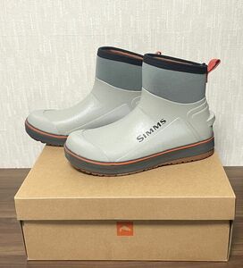 Simms Challenger 7 Boot10 US10 28 см Sims Challenger 7 -дюймовый ботинок Wader Cinder Grey Grey Deck Boots