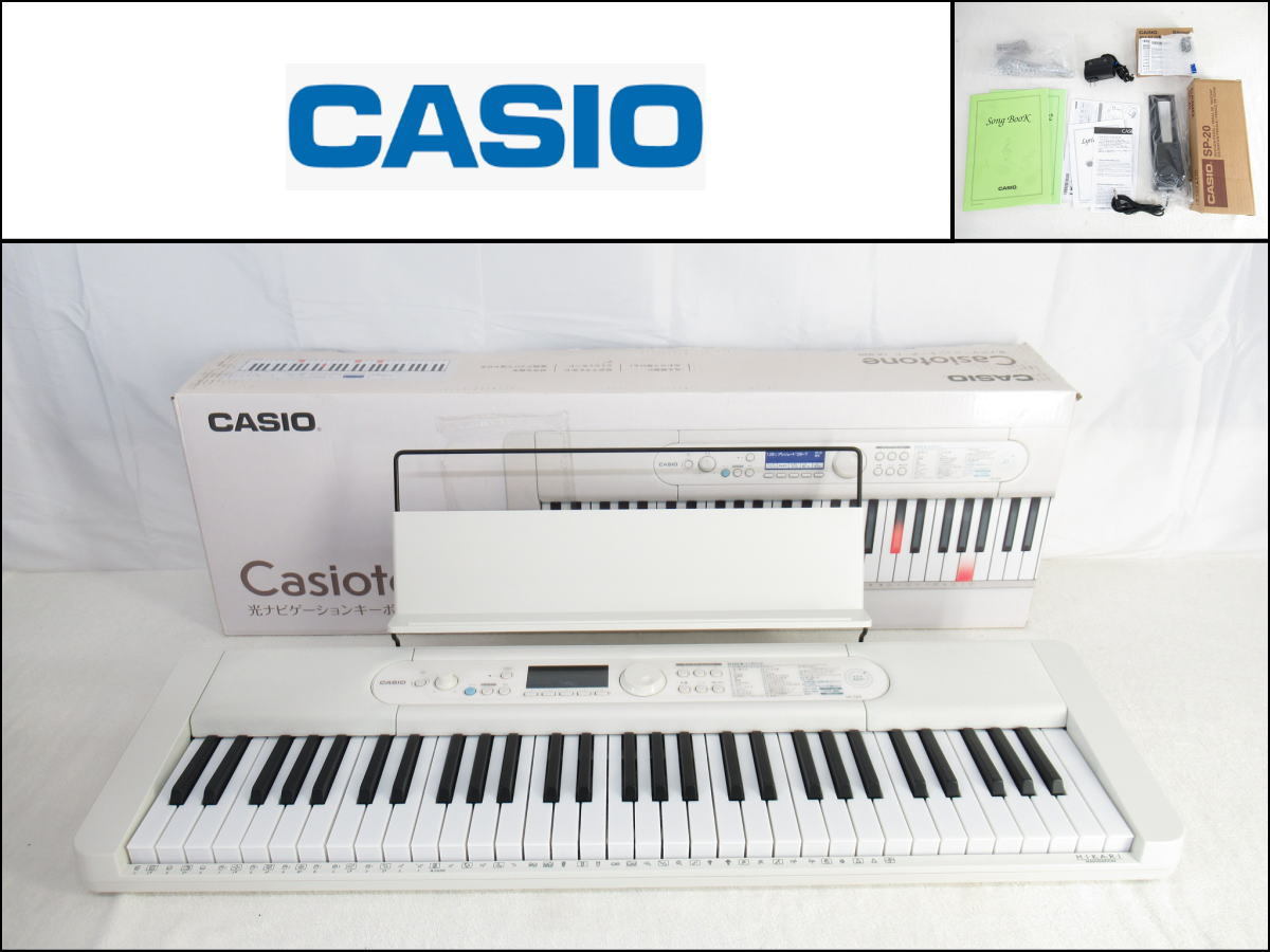 カシオ Casiotone 光ナビゲーションキーボード LK-520 オークション