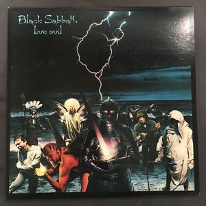 Black Sabbath / live evil アナログ美盤 ブラック・サバス LIVE