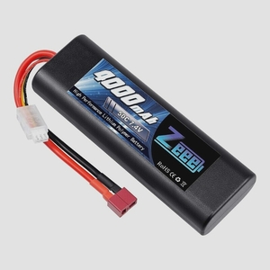 送料無料★ゼエエ Zeee 7.4V 4000mAh 50C 2S Tプラグ付き リポバッテリー 大容量バッテリー(１個)