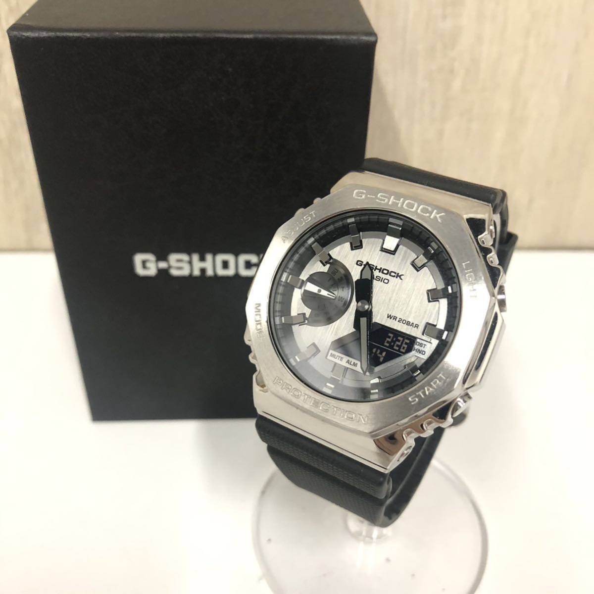 カシオ G-SHOCK Metal Covered GM-2100-1AJF オークション比較 - 価格.com