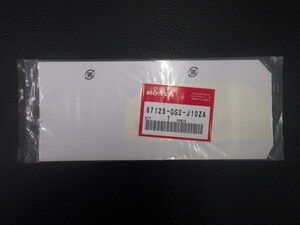 未開封 純正部品 ホンダ HONDA ジャイロX GYRO X TD01 マーク ボディーカバー TYPE1 87125-GG2-J10ZA 管理No.16672