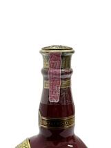 〈お酒〉ROYAL SALUTE ロイヤルサルート 21年 赤 陶器 スコッチウイスキー 容量700ml 40% 箱有り【中古/現状品/未開栓】003560-⑮_画像6