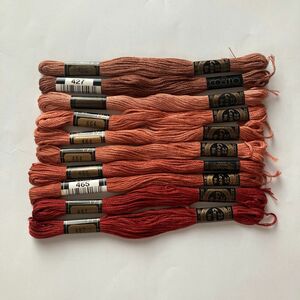 COSMO刺繍糸 25番 10本 ブラウン系No.140