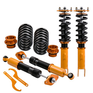  shock absorber Chrysler 300C suspension 05-10 total length adjustment type yellow Maxpeedingrods