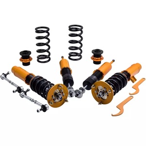  shock absorber 3 series E92 E93 suspension total length adjustment type BMW Maxpeedingrods yellow 