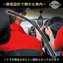 オールシーズンワイパー ブレード インプレッサ GP系 GJ系 スバル 夏冬兼用 車種専用 前セット_画像6