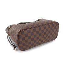 ルイ ヴィトン LOUIS VUITTON ダミエ ネヴァーフル PM トート バッグ エベヌ N51109 ブラウン Damier Neverfull PM 90209143_画像4