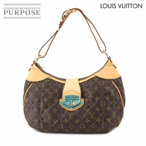 未使用 展示品 ルイ ヴィトン LOUIS VUITTON モノグラム エトワール シティ バッグ GM ショルダー ブラウン M41453 ゴールド 金具 90211105