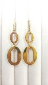 0COACH Coach Vintage earrings Gold [ used ]