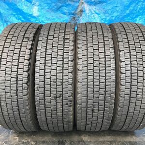 DUNLOP　DECTES　SP081　265/60R22.5　143/140J　超極上バリ山４本価格　X-33　福岡　★引き取り大歓迎★21年製★15㎜UP★早めの冬支度★