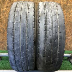 DUNLOP　ENASAVE　SPLT50　M　225/70R16　117/115N　LT　極上バリ山2本価格　X-386　福岡　★引き取り大歓迎★即決サービス品★早い者勝ち