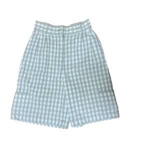 Dior Dior Vintage culotte short pants check pattern superior article M