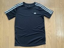 ★adidas AEROREADY 半袖上下セット 160 黒★_画像3