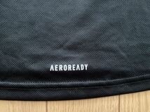 ★adidas AEROREADY 半袖上下セット 160 黒★_画像5