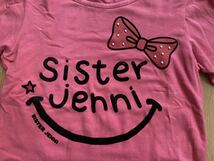 ★SISTERJENNI リボンのスタッズが可愛い 長袖カットソー 150 ピンク★_画像2