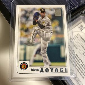 青柳晃洋 Topps 2023 NPB 01-18 インサート 阪神タイガース