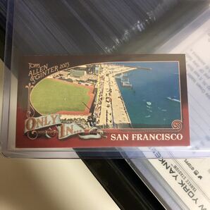 2023 Topps Allen & Ginter #OI-24 San Francisco Oracle Park only in Insert Miniの画像2