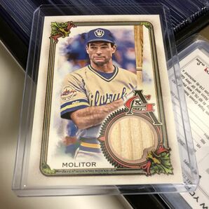 2023 Topps Allen & Ginter Paul Molitor Bat Relic #AGRA-PM-Brewersの画像1