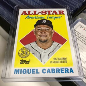 2023 Topps シリーズ 2 #88as-14 Miguel Cabrera 1988 オールスター デトロイト タイガース