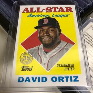 2023 Topps Series 2 #88AS-9 David Ortiz 1988 All-Star Throwback Boston Red Sox