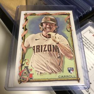 2023 Topps Allen & Ginter Corbin Carroll Diamondbacks RC #368 sp ショートプリント