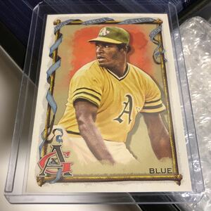 2023 TOPPS ALLEN & GINTER VIDA BLUE #322 SP ハイナンバー ATHLETICS