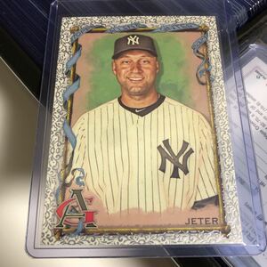 2023 Topps Allen Ginter Derek Jeter #104 Foil Filigree SP New York Yankees